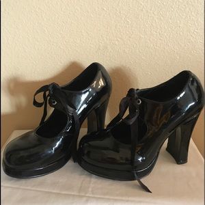 Black Patent Leather Mary Jane